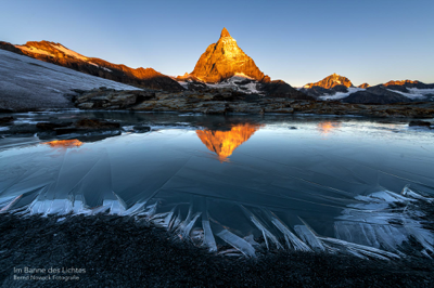 Geeistes Matterhorn